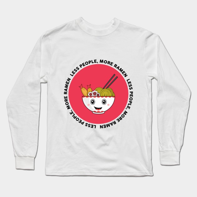 Ramen 02 Long Sleeve T-Shirt by Verboten